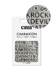 Charmicon 3D Silicone Stickers №183 Punk Rock